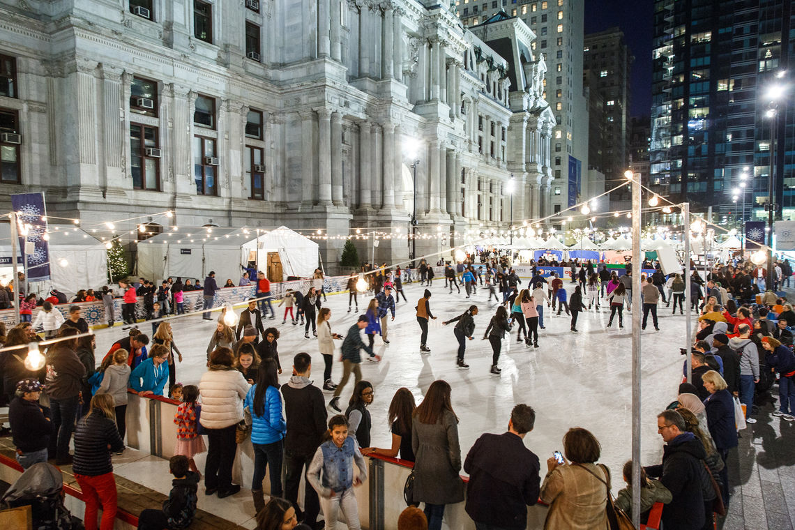 Image result for Winter at Dilworth Park