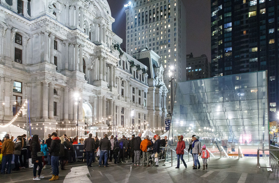 Center City District New Holiday Light Show Coming to Dilworth Park