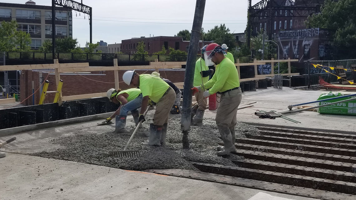Center City District | Progress Continues on the Rail Park