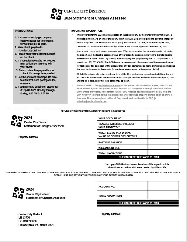2024 ccd assessment invoice