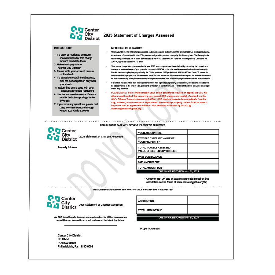 2025 ccd invoice