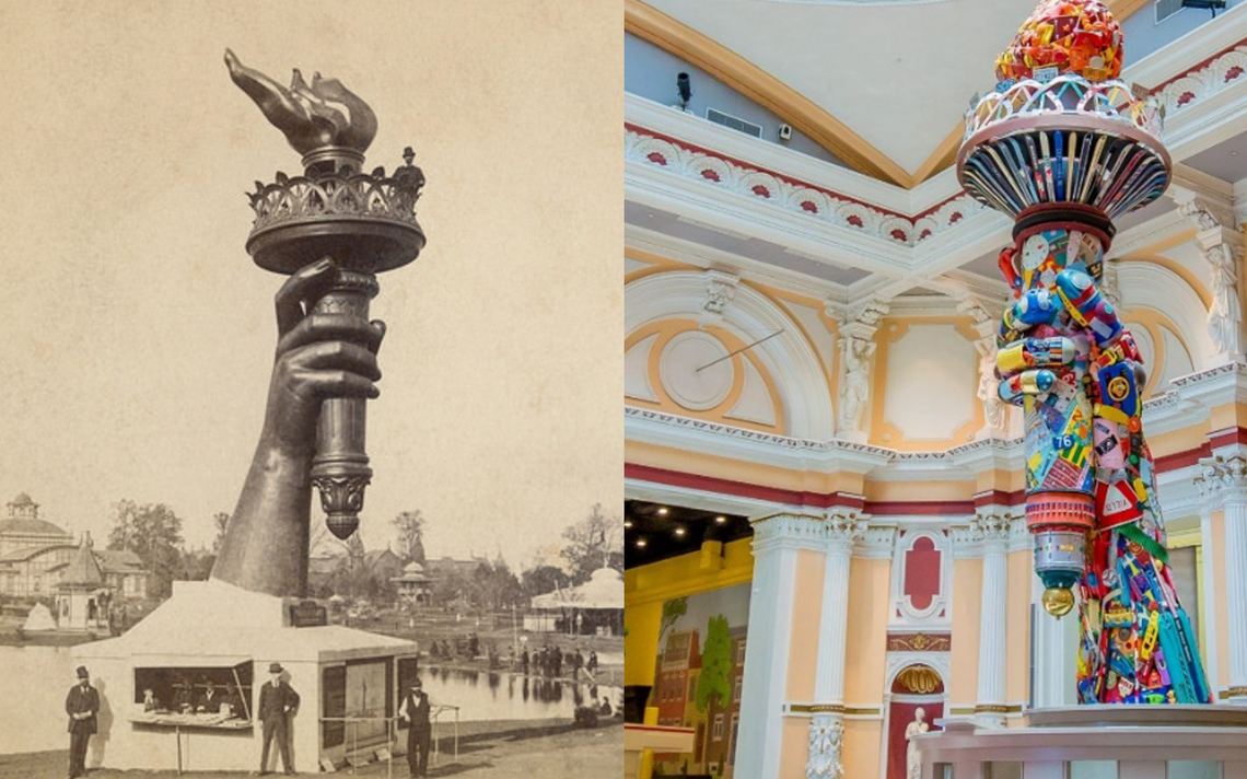 statue of liberty arm 2