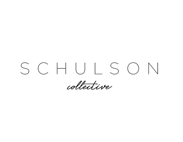 Schulson Collection logo in black & white