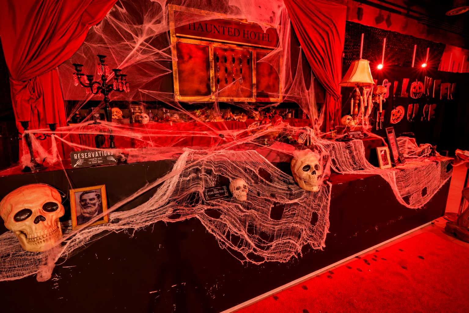 Halloween display from Halloween House in Philadelphia