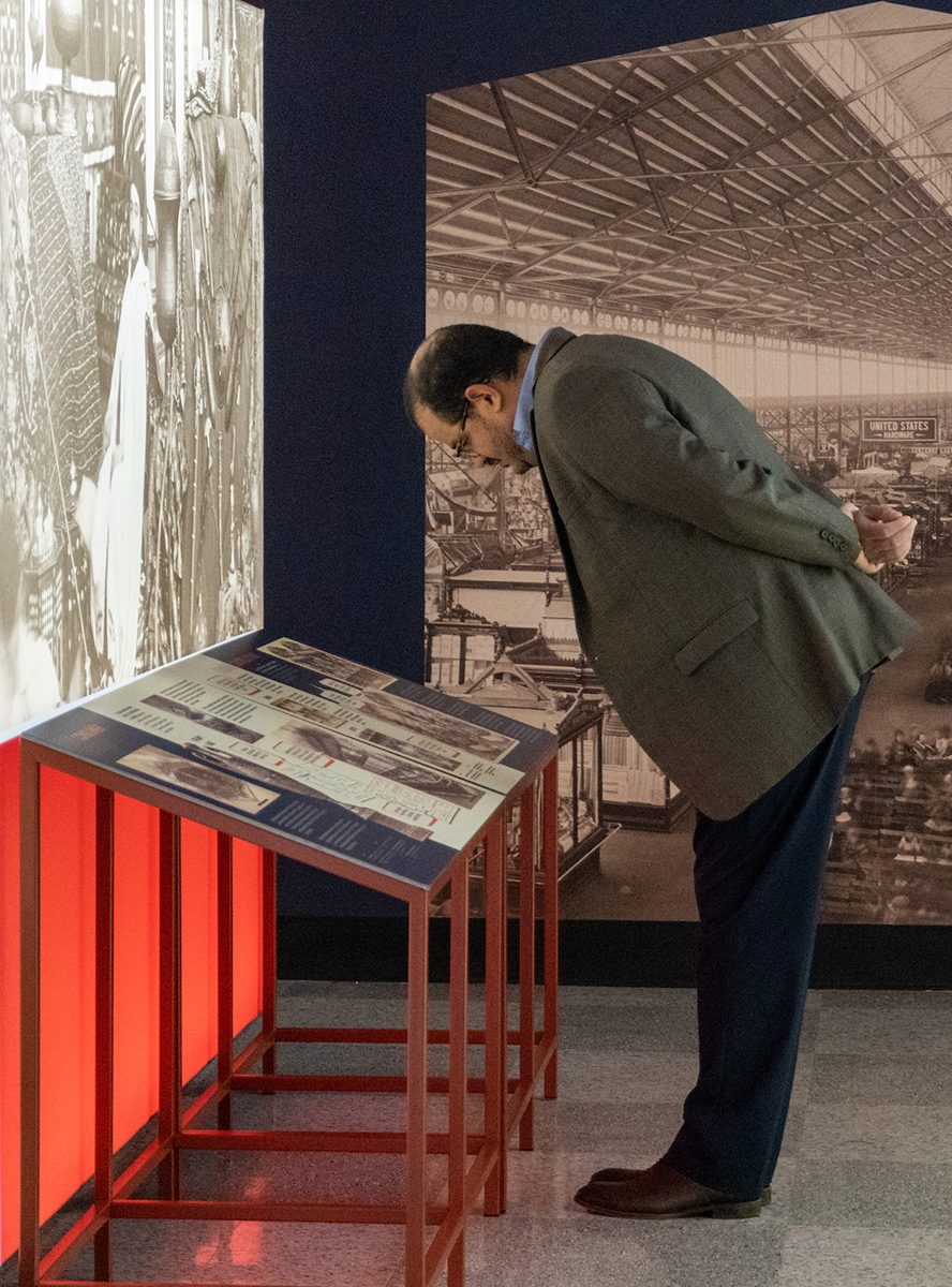 Revisit 1876 exhibit