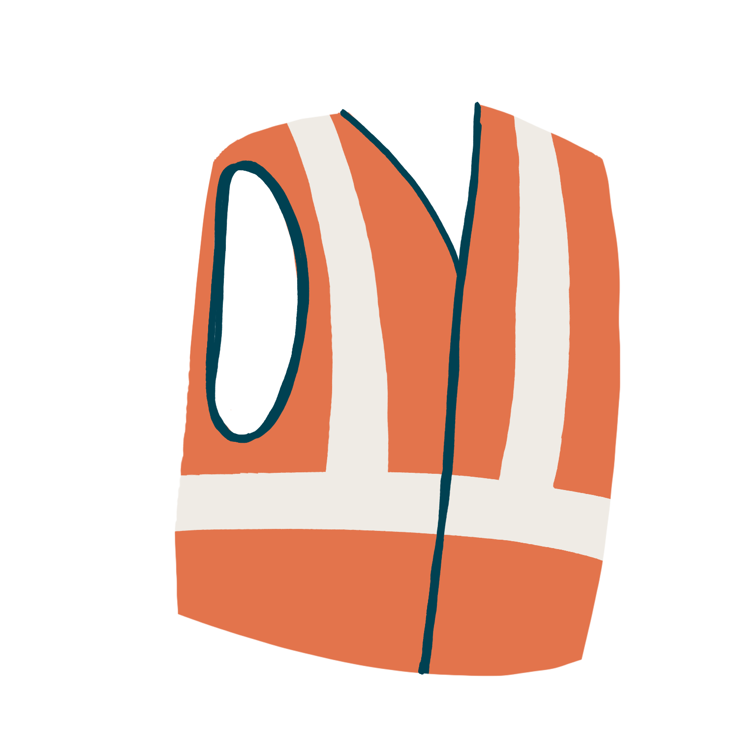 Icon of vest representing Project Home's outreach workers