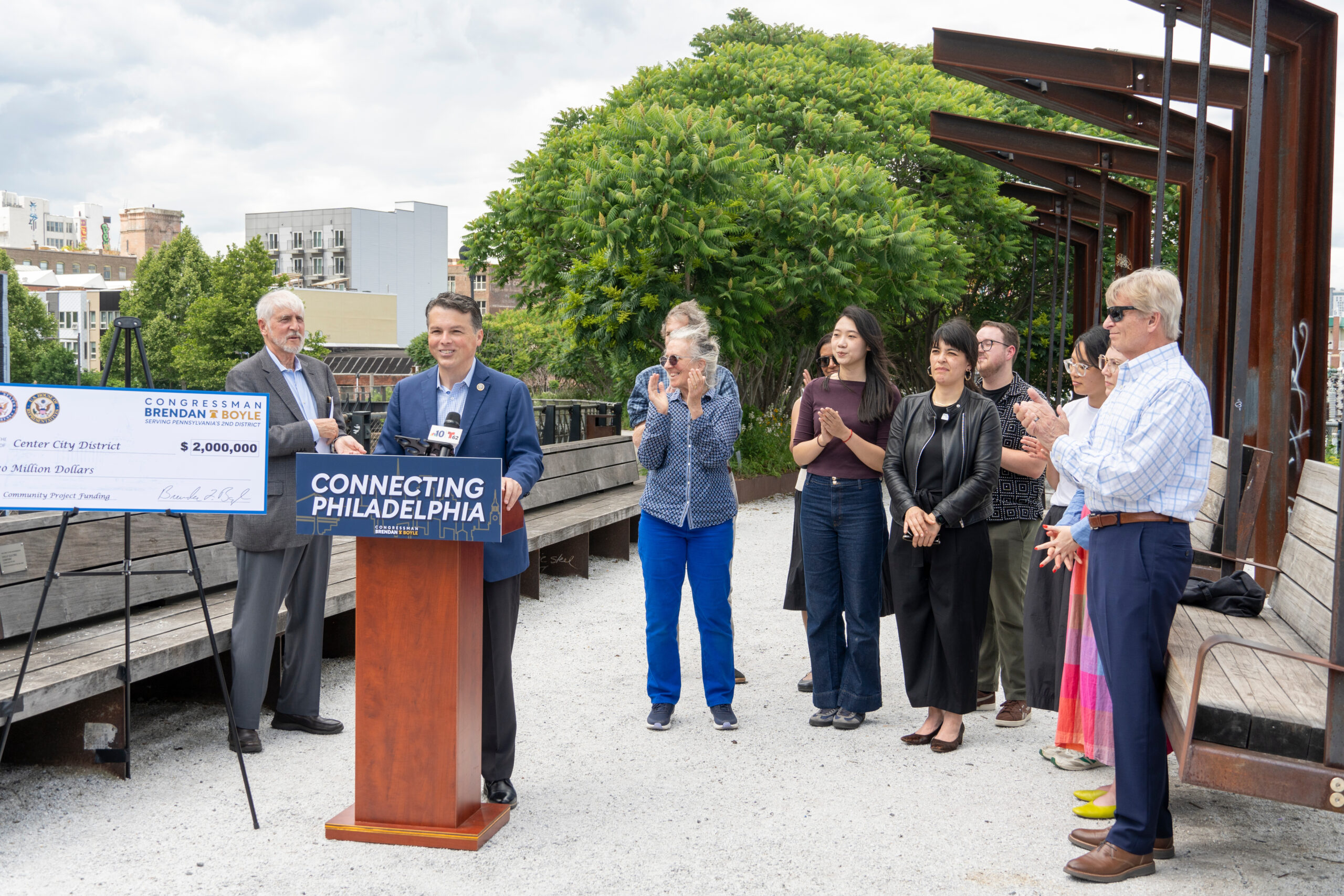 Congressman Boyle Delivers $2 Million to Help Transform Reading Viaduct into Rail Park